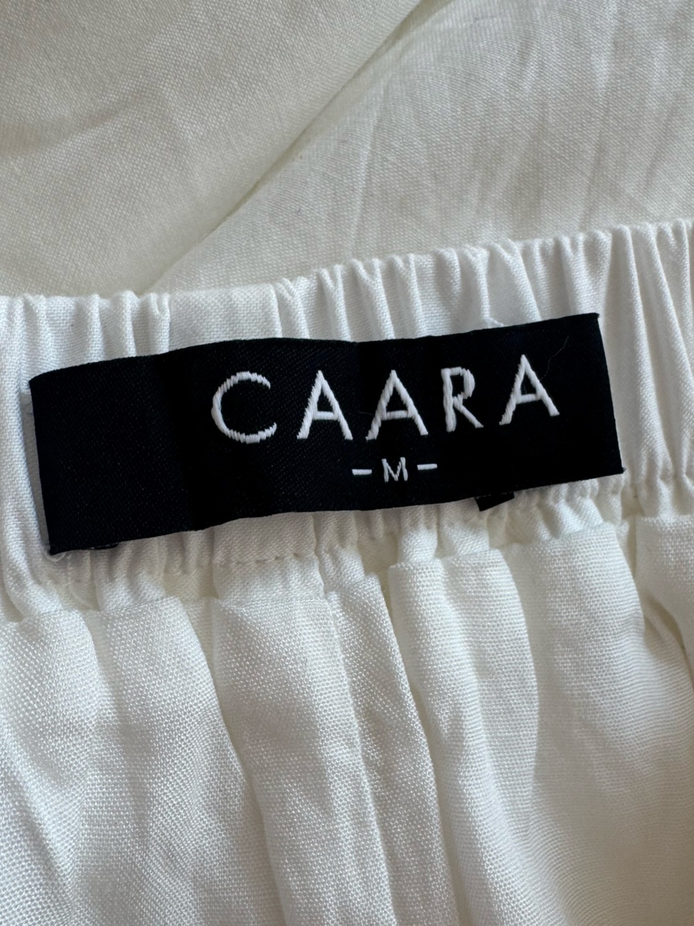 CAARA Astrid Organic Cotton Maxi Skirt White M - Picture 8 of 12